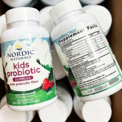 keo deo men vi sinh cho tre nordic naturals kids probiotic 60 gummies 130426 ka