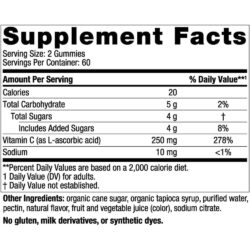 keo deo vitamin c nordic naturals vitamin c 250mg 120 gummies 130426 kd