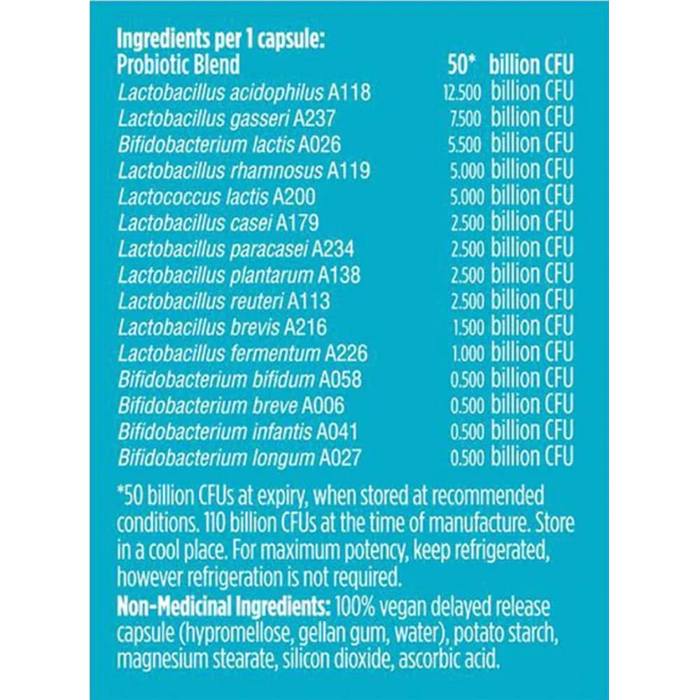 Men vi sinh Genuine Health Women's Advanced Gut Health Daily Probiotics 50 Billion CFU 30 Vegan Capsules 2 Men vi sinh Genuine Health Women's Advanced Gut Health Daily Probiotics 50 Billion CFU 30 Vegan Capsules - Ảnh 2