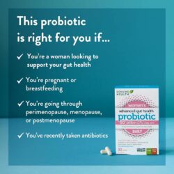 men vi sinh genuine health womens advanced gut health daily probiotics 50 ty cfu 30 vegan capsules 1665691 090426 kb