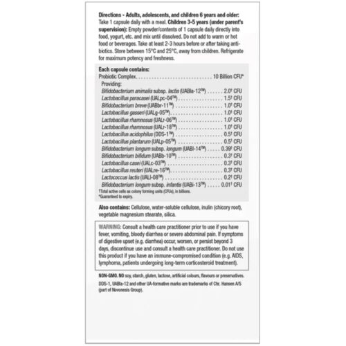 men vi sinh jamieson probiotic 10 billion 150 capsules 010426 kc