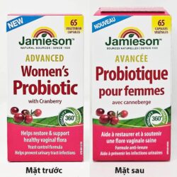men vi sinh jamieson womens cranberry advanced probiotic 65 vegetarian capsules 1772093 090426 ka
