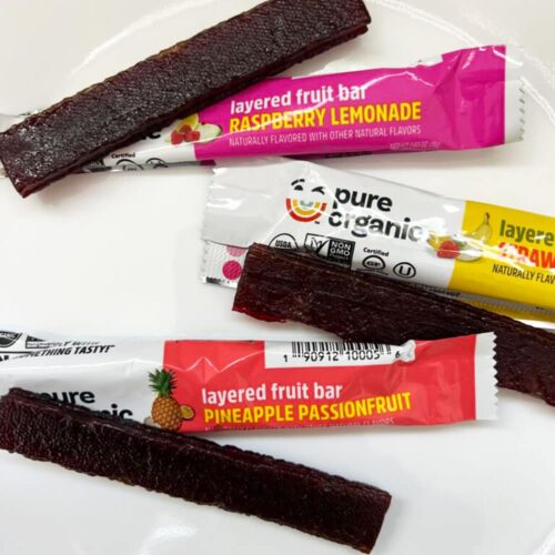 thanh trai cay huu co pure organic layered fruit bars variety pack hop 28 thanh 3 vi 220426 kg