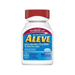 Viên uống Aleve Soft Grip Arthritis Cap Pain Reliever Naproxen Sodium 220mg 90 Caplets