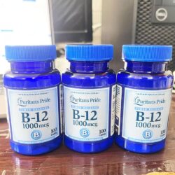 vien uong bo sung b 12 puritans pride vitamin b12 1000mcg 100 caplets 060426 ka