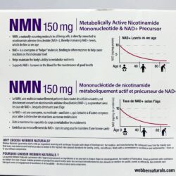 vien uong bo sung nmn webber naturals nmn nicotinamide mononucleotide 150mg 100 vegetarian capsules 230426 kc