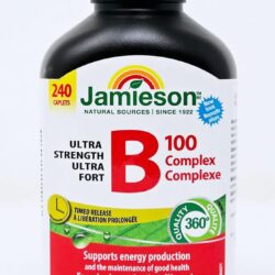 vien uong bo sung vitamin b jamieson ultra strength b100 complex 240 caplets 010426 ka