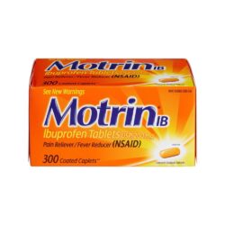 vien uong giam dau ha sot motrin ib ibuprofen tablets 200mg 300 coated caplets 180426 k