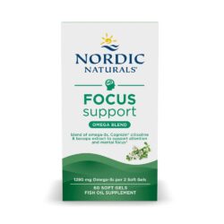 Viên uống hỗ trợ tập trung Nordic Naturals Focus Support 60 Softgels