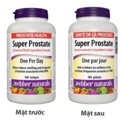 vien uong ho tro tuyen tien liet webber naturals super prostate advanced multi ingredient formula 180 softgels 220426 ka