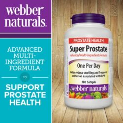 vien uong ho tro tuyen tien liet webber naturals super prostate advanced multi ingredient formula 180 softgels 220426 kf