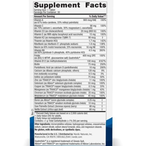 vien uong vitamin cho nam nordic naturals mens multivitamin one daily 30 tablets 140426 kc