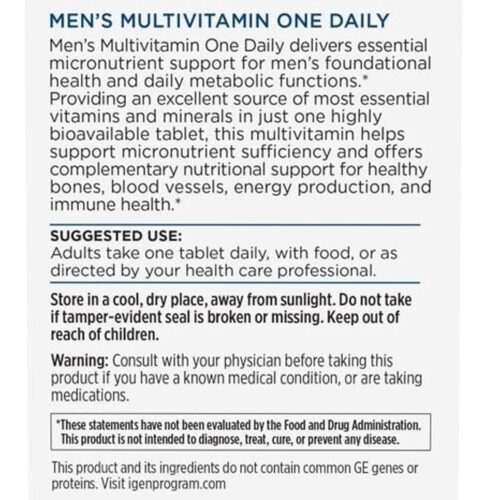 vien uong vitamin cho nam nordic naturals mens multivitamin one daily 30 tablets 140426 kd