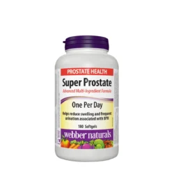 Viên nang mềm webber naturals Super Prostate Advanced Multi-Ingredient Formula 180 viên