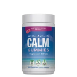 Kẹo dẻo Natural Vitality Calm Magnesium Citrate 240 viên