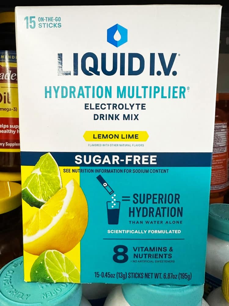 Bột điện giải Liquid I.V. Hydration Multiplier 15 gói (Lemon Lime Sugar-Free) - Ảnh 2