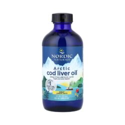 Dầu gan cá tuyết dạng lỏng Omega-3 Nordic Naturals Arctic Cod Liver Oil (1060mg) 237ml - Lemon