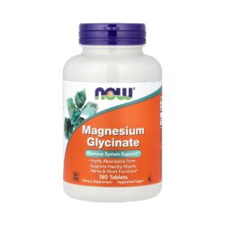 Viên uống bổ sung Magie Now Magnesium Glycinate 180 Tablets