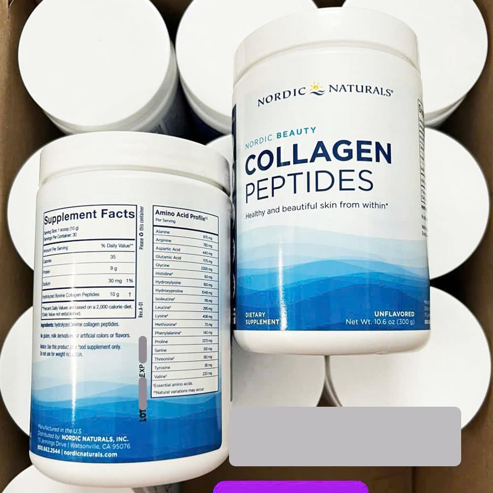 Collagen dạng bột Nordic Naturals Collagen Peptides Unflavored 300g - Ảnh 2
