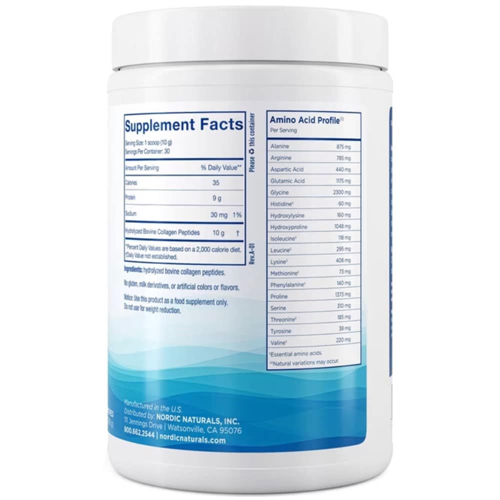 Collagen dạng bột Nordic Naturals Collagen Peptides Unflavored 300g - Ảnh 3