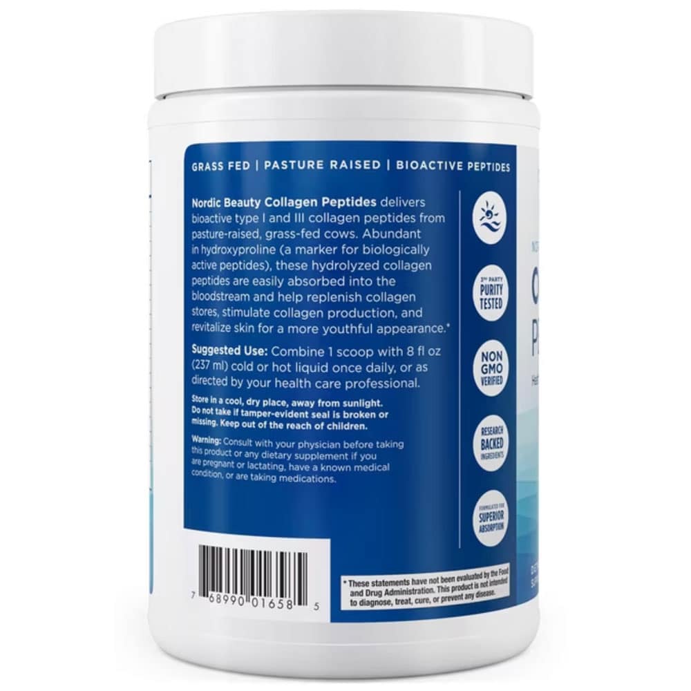 Collagen dạng bột Nordic Naturals Collagen Peptides Unflavored 300g - Ảnh 4