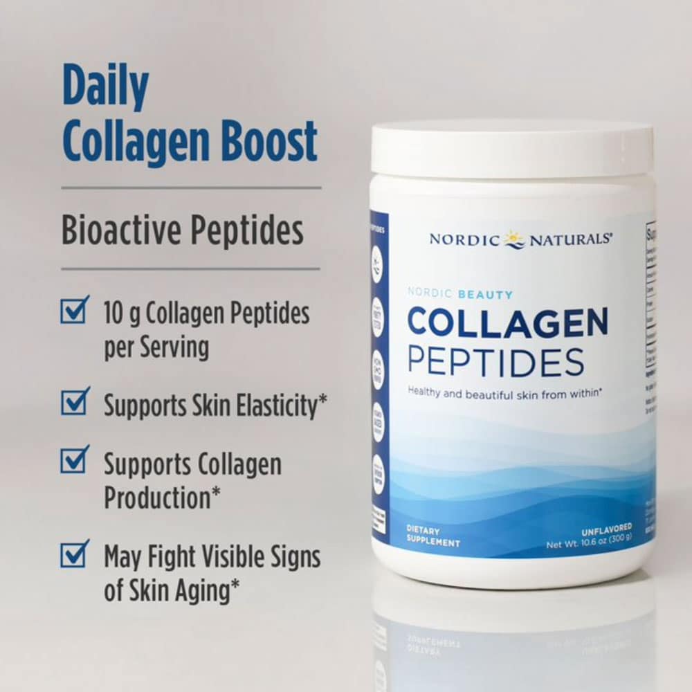 Collagen dạng bột Nordic Naturals Collagen Peptides Unflavored 300g - Ảnh 5