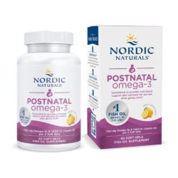 Dầu cá Omega-3 cho phụ nữ sau sinh Nordic Naturals Postnatal Omega-3 1120mg 60 Softgels