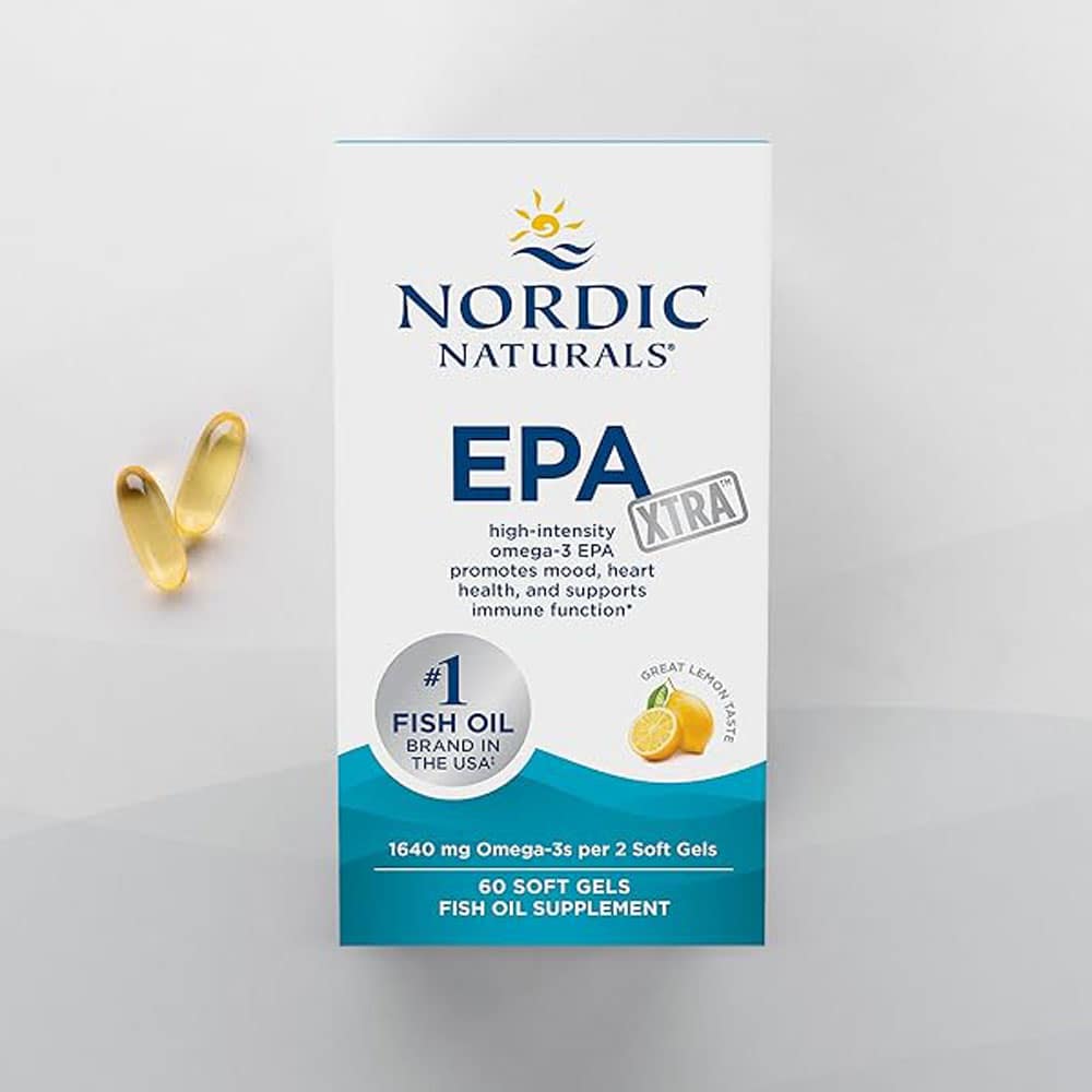 Dầu cá Omega-3 Nordic Naturals EPA Xtra 1640mg 60 Softgels (Lemon) - Ảnh 6