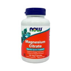 Viên uống bổ sung Magie Now Magnesium Citrate 120 Capsules