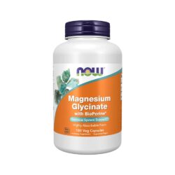 Viên uống bổ sung Magie Now Magnesium Glycinate with BioPerine 180 Capsules