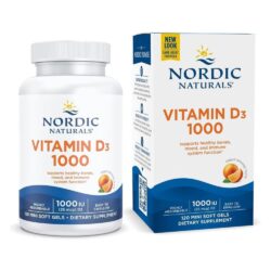 Viên uống bổ sung Vitamin D3 Nordic Naturals Vitamin D3 1000 IU 120 Mini Softgels