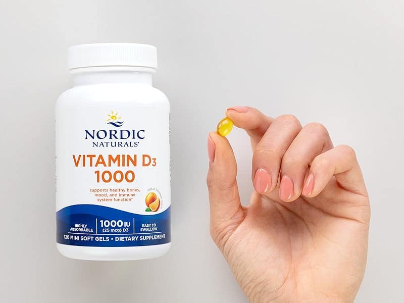 Viên uống bổ sung Vitamin D3 Nordic Naturals Vitamin D3 1000 IU 120 Mini Softgels - Ảnh 6