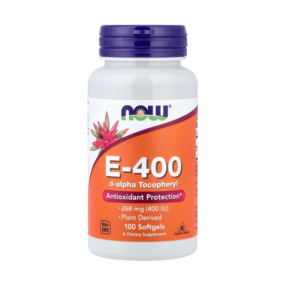Viên uống bổ sung Vitamin E Now E-400 100 Softgels
