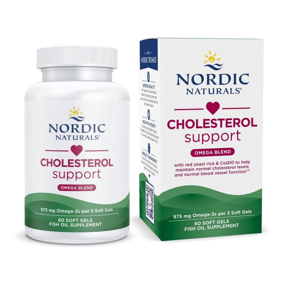 Viên uống dầu cá Omega-3 Nordic Naturals Cholesterol Support 60 Softgels