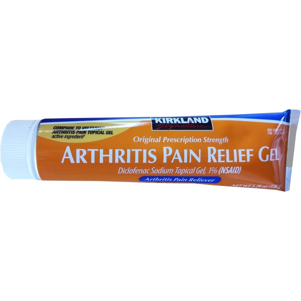Gel bôi giảm đau viêm khớp Kirkland Signature Arthritis Pain Relief Gel 150g - Ảnh 2