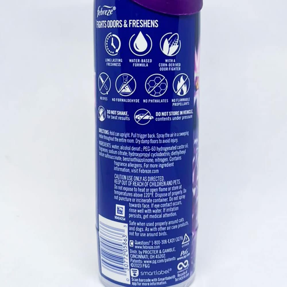 Xịt phòng khử mùi Febreze Air Downy Calm 250g - Ảnh 5