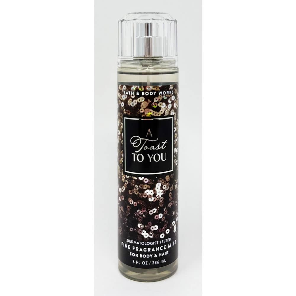 Xịt thơm Bath & Body Works A Toast To You Fine Fragrance Mist For Body & Hair 236ml - Ảnh 3