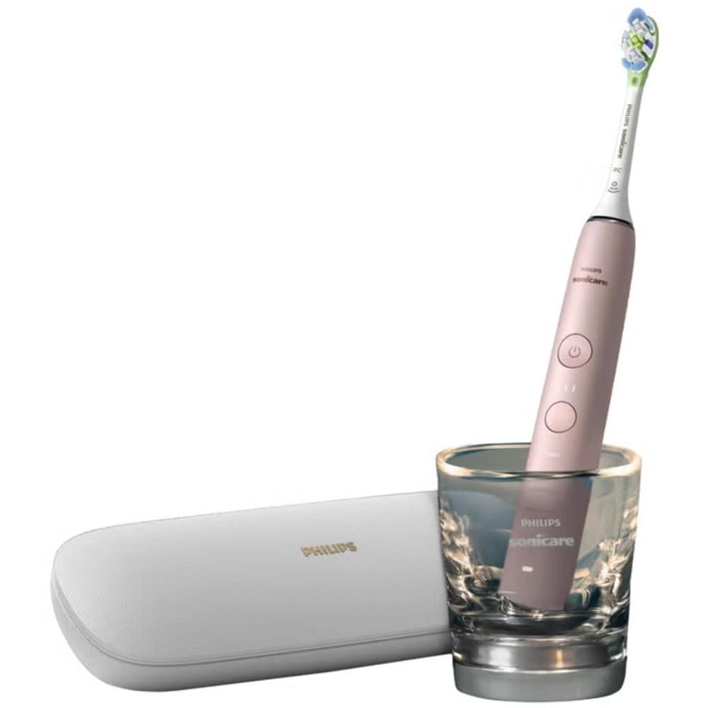 Bàn chải đánh răng điện Philips Sonicare DiamondClean Rechargeable Toothbrush 2 cái (Pink, White) - Ảnh 7