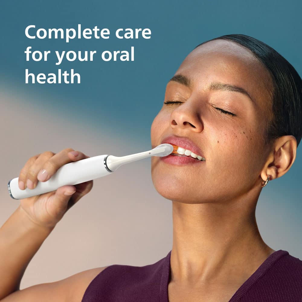 Bàn chải đánh răng điện Philips Sonicare DiamondClean Rechargeable Toothbrush 2 cái (Pink, White) - Ảnh 8