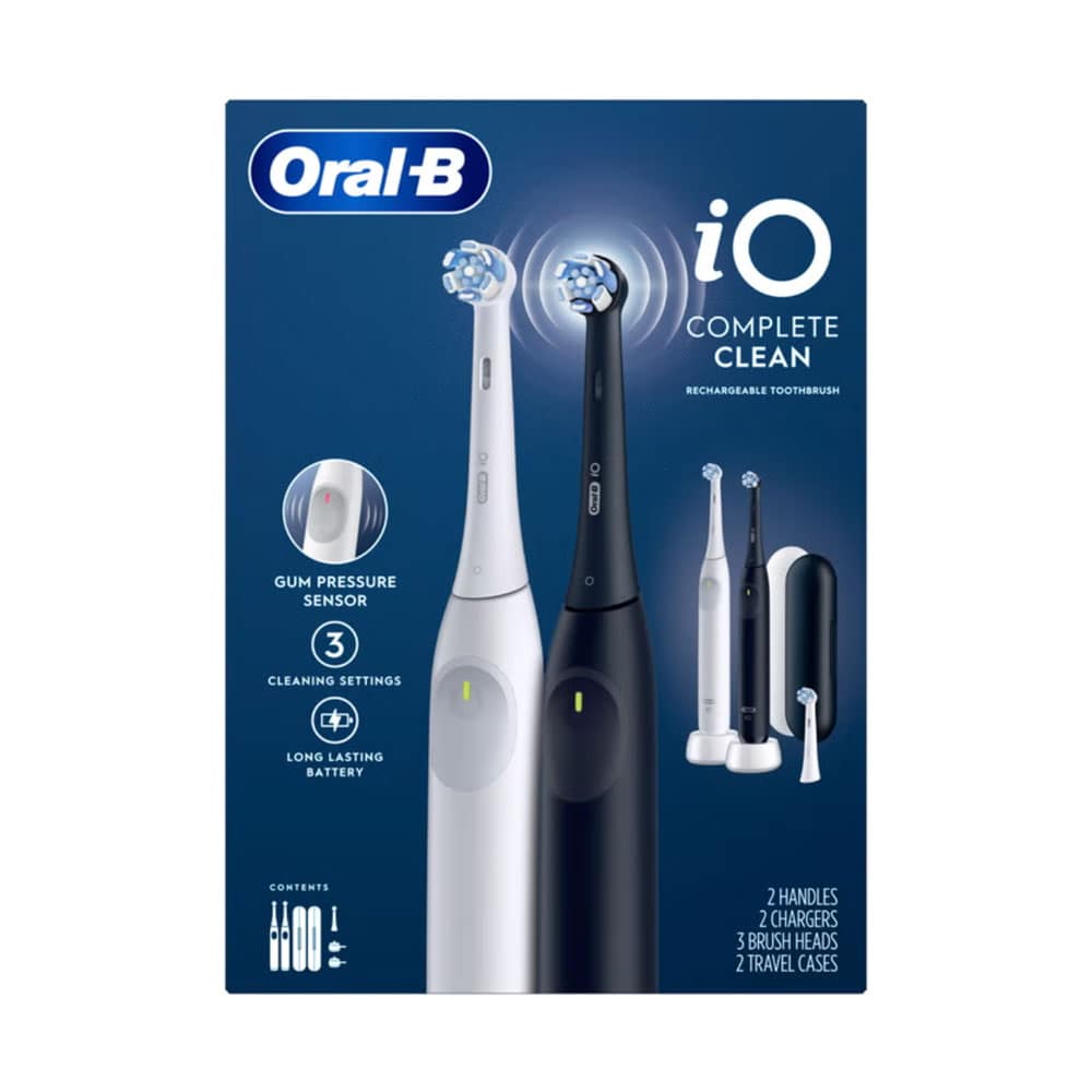 Bàn chải đánh răng sạc điện Oral-B iO Series 2 Complete Clean Rechargeable Electric Toothbrush 2 cái