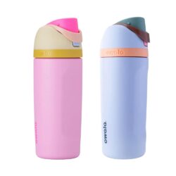 Bình nước bằng thép không gỉ Owala Freesip Stainless Steel Water Bottle 473mL x2 bình (Pink, Periwinkle)