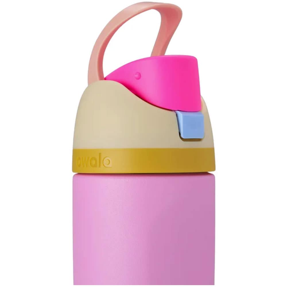 Bình nước bằng thép không gỉ Owala Freesip Stainless Steel Water Bottle 473mL x2 bình (Pink, Periwinkle) - Ảnh 4