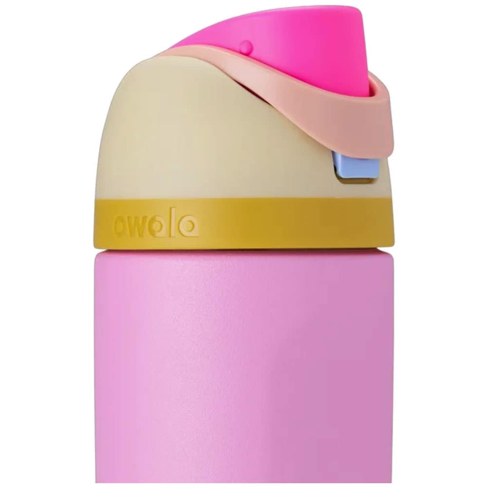 Bình nước bằng thép không gỉ Owala Freesip Stainless Steel Water Bottle 473mL x2 bình (Pink, Periwinkle) - Ảnh 5
