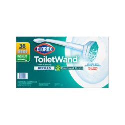 Bộ dụng cụ vệ sinh bồn cầu dùng một lần Clorox ToiletWand Toilet Cleaning Rainforest Rush 1 Wand 36 Refills
