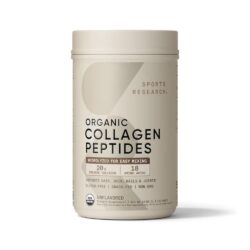Bột Collagen Sports Research Organic Collagen Peptides Unflavored 680g