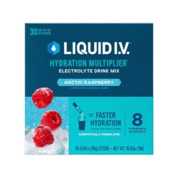 Bột điện giải Liquid I.V. Hydration Multiplier 30 gói (Arctic Raspberry)