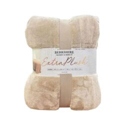 Chăn (mền) Berkshire Extra Plush Queen Blanket 249cm x 234cm (Beige)