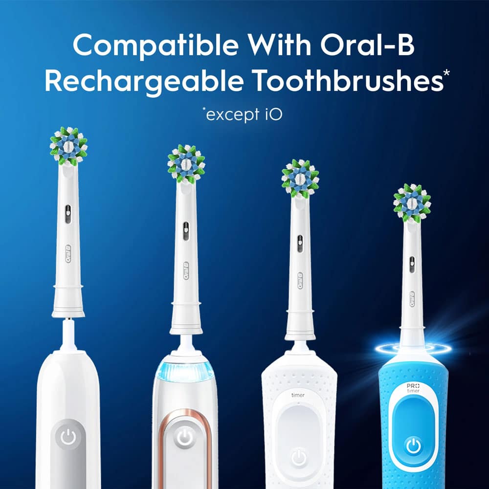 Đầu bàn chải điện thay thế Oral-B Cross Action Replacement Electric Toothbrush Heads 10 cái - Ảnh 2