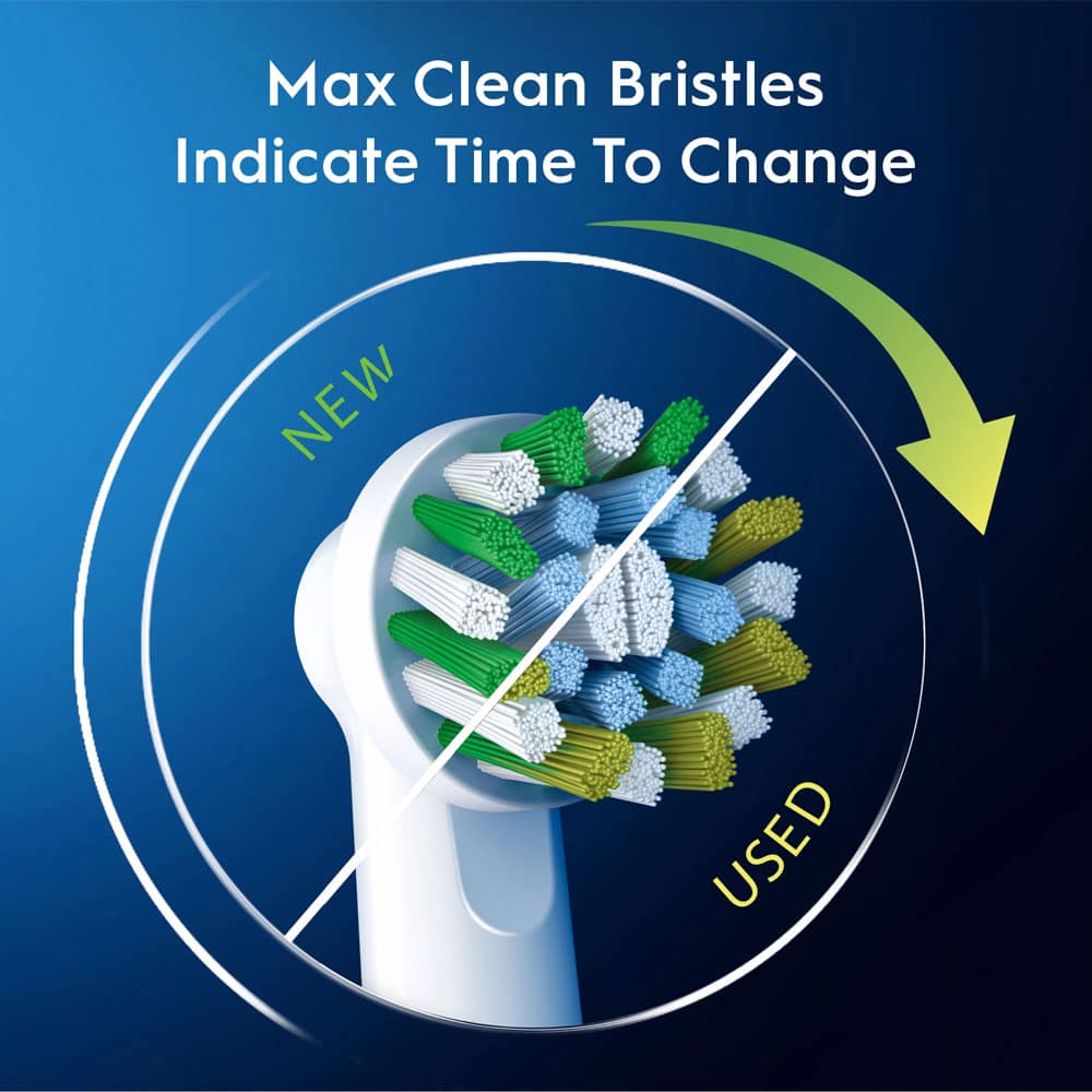 Đầu bàn chải điện thay thế Oral-B Cross Action Replacement Electric Toothbrush Heads 10 cái - Ảnh 4