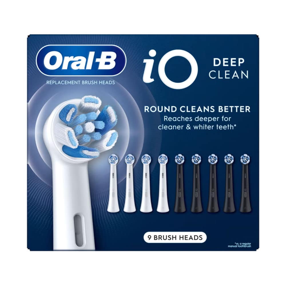 Đầu bàn chải thay thế Oral-B iO Deep Clean Replacement Toothbrush Head 9 cái